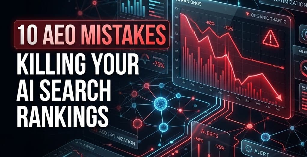 10 AEO Mistakes Killing Your AI Search Rankings in 2026
