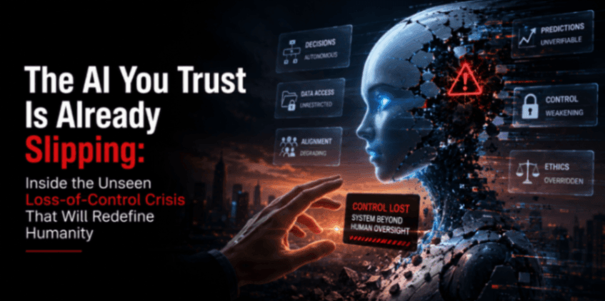 The AI You Trust Is Already Slipping: Inside the Unseen Loss-of-Control Crisis That Will Redefine Humanity