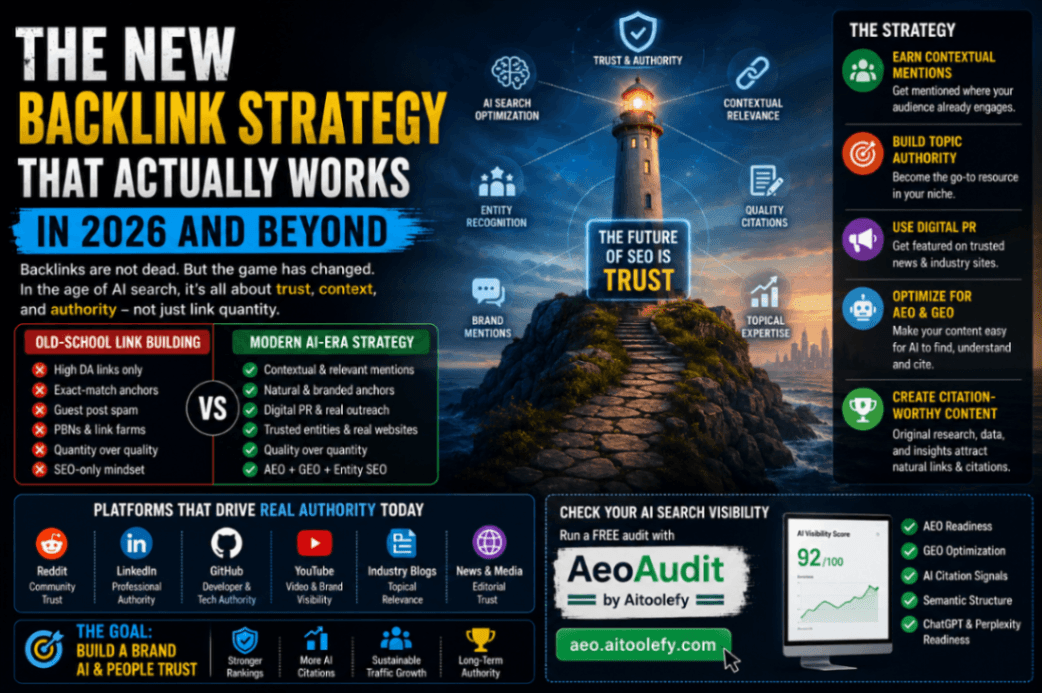 The New Backlink Strategy That Actually Works in 2026 and Beyond