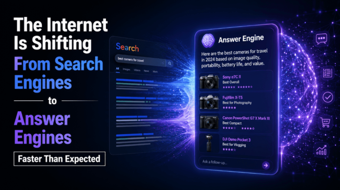 The Internet Is Shifting From Search Engines to Answer Engines Faster Than Expected